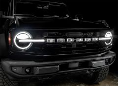 Ford Bronco White LED Emblem Lettering Kit by Oracle